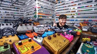 Video thumbnail for The Largest Guitar Pedal Collection by Rob Scallon