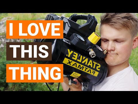 Probably The Best Air Compressor 2022! | Stanley FatMax Silent DST 101/8/6