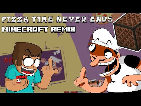 PIZZA POWER OVERLOAD! Endless Rom1o's Minecraft Pizza Song🍕🔥