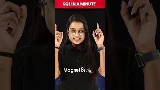 How to use SELECT command in SQL 🤔 | SQL in a Minute #sql #magnetbrains #shorts 