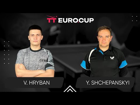 11:35 Vadym Hryban - Yurii Shchepanskyi 02.02.2024 TT Euro.Cup Ukraine Star. TABLE 3