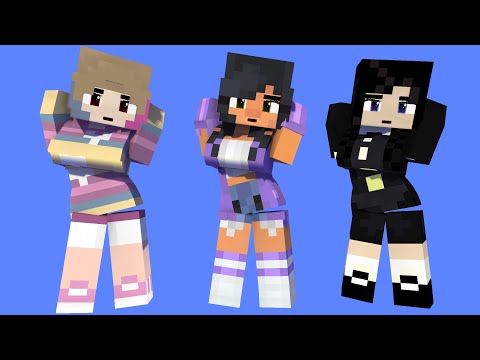 SUPER IDOL LOVEFOOL TUTU APHMAU, WEDNESDAY AND ENID - MINECRAFT ANIMATION #shorts