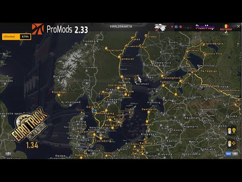 ETS2 1.34 I Big Map Setup I Promods 2.33 I Load Order