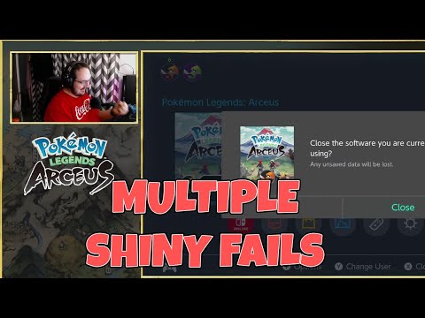 Multiple Shiny Fails! | Pokemon Legends: Arceus