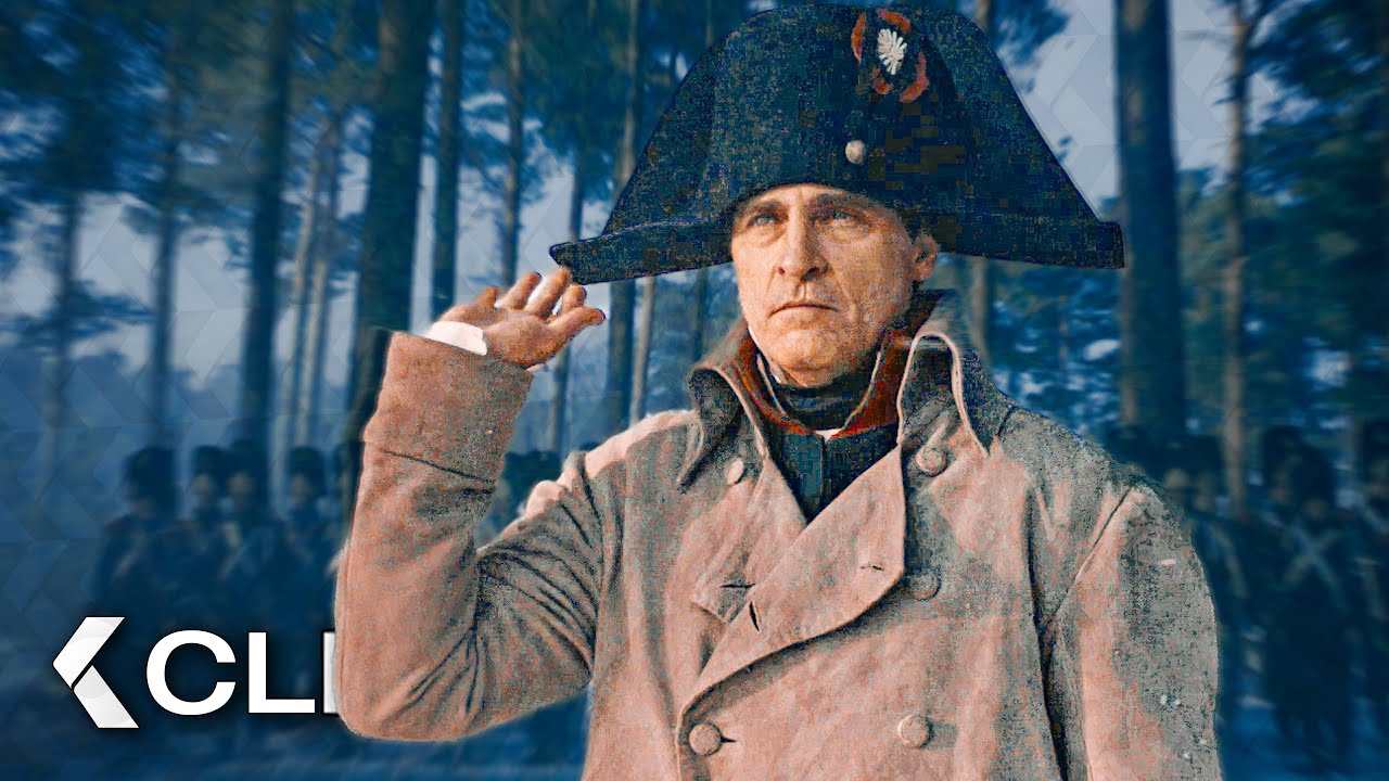 The Battle of Austerlitz Scene - Napoleon (2023) Joaquin Phoenix