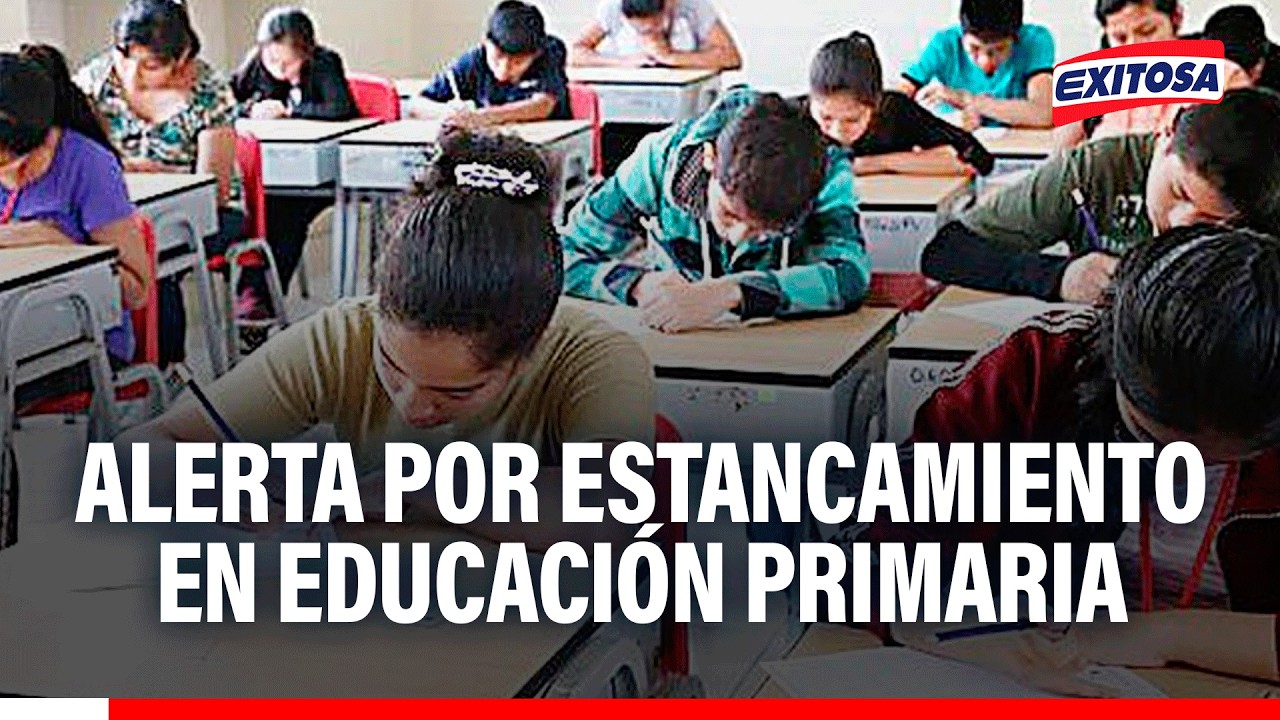 🔴🔵 Alerta por estancamiento en educación primaria: Evaluación revela bajo avance en aprendizaje
