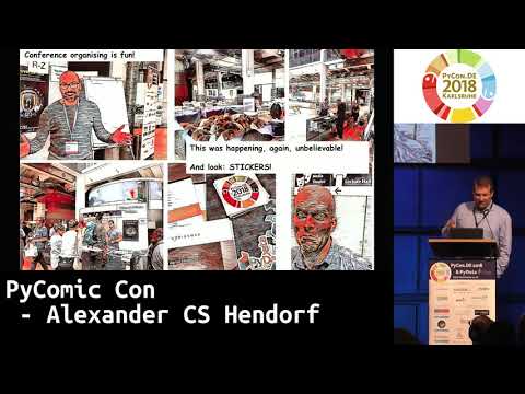 PyCon.DE 2018 LT: PyComic Con - Alexander CS Hendorf