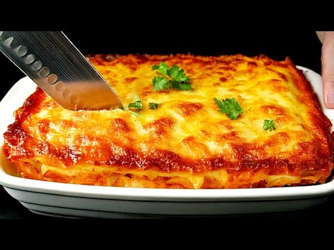 Lasagne z cukinii, która doprowadza wszystkich do szału! Moja prababcia nauczyła mnie tego przepisu!