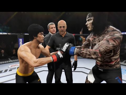 Bruce Lee vs. Hatch Frimost - EA Sports UFC 2 - Dragon Fights 🔥🐲