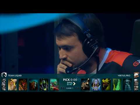 Virtus pro vs Team Liquid Game 1 | DOTA 2 The International 7 (TI7) 2017 Round 4 Lower Bracket
