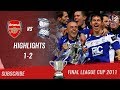 🏆 2011 - Final League Cup 🏆 Arsenal FC vs Birmingham City 1-2 All Highlights & Goals | HD