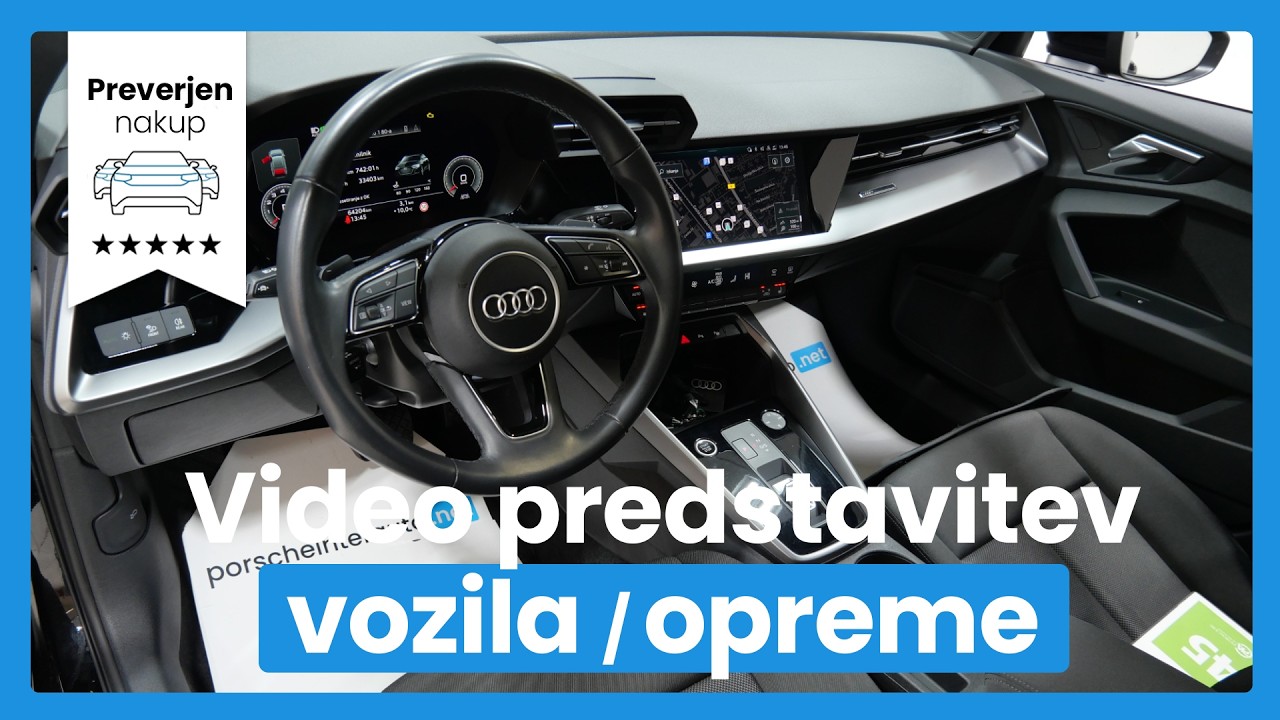 Audi A3 Limo 35TFSI Advanced-DIG.ŠTEVCI-ACC-APP CONNECT