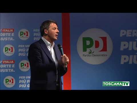 2018-02-22 SIENA - MPS, RENZI, HO TEMUTO NON AVESSE FUTURO ORA LO HA