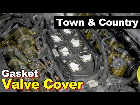 2014 Chrysler Town & Country 3.6L Valve Cover Gasket Replacement