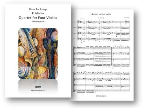 Peter Martin - Quartet for Four Violins