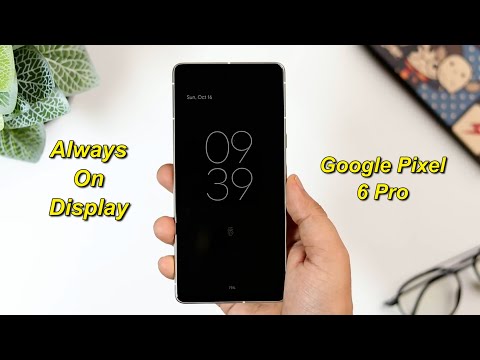 How to Enable Always On Display (AOD) in Google Pixel 6 Pro l Always On Display on Google Phones