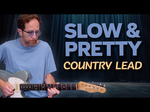 Slow & Pretty Country Lead - Learn where the licks come from. Guitar Lesson - EP615