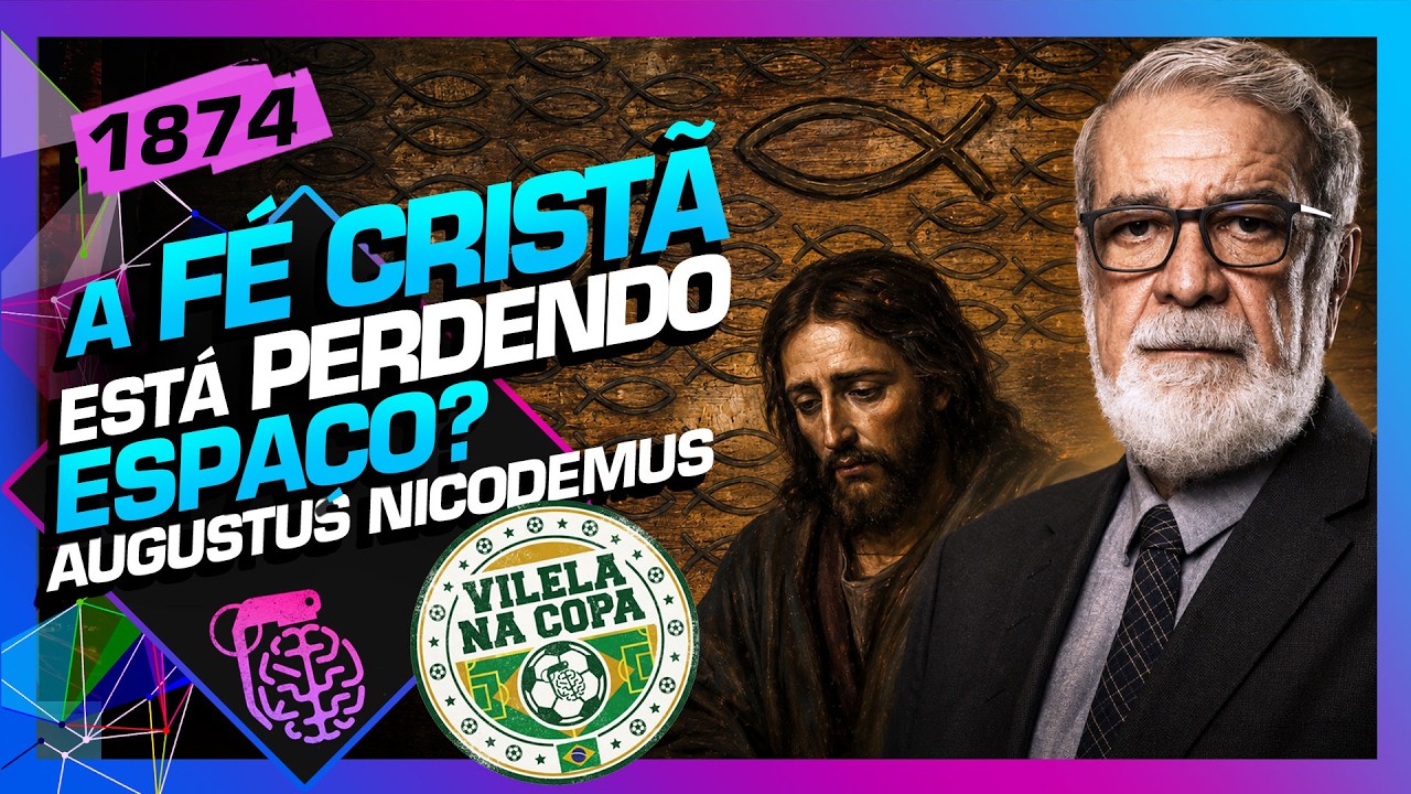A FÉ CRISTÃ ESTÁ PERDENDO ESPAÇO? AUGUSTUS NICODEMUS - Inteligência Ltda. Podcast #1874