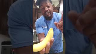 We been peeling a banana wrong all these years " Well ill be damn"