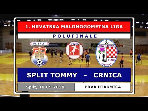 1. HMNL, 1/2 - 1. ut.: SPLIT TOMMY - CRNICA 6:1, 18.05.2018.