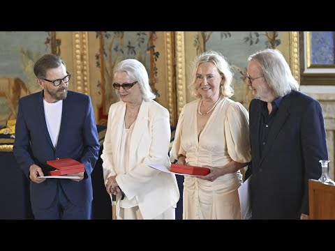 ABBA REUNION 2024 - ABBA Receive Knighthoods in Sweden 31/05/2024