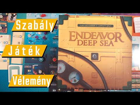 ️️Merülni jobb mint felfedezni?️️ | Endeavor: Deep Sea | Végigjátszás | Szabályok Tömören - PumiGame