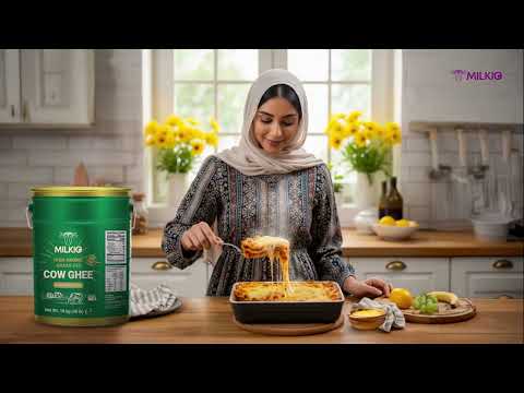 Authentic Sweets Start with Milkio High Aroma Ghee
