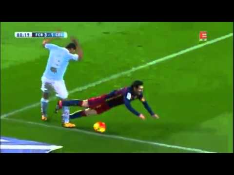 FC Barcelona vs Celta Vigo. Rzut karny Messiego... (14.02.16)