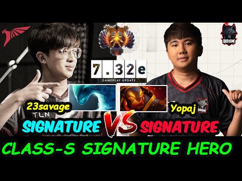 23savage Morphling vs Yopaj Ember Spirit - Signature Hero vs Signature Hero Dota 2