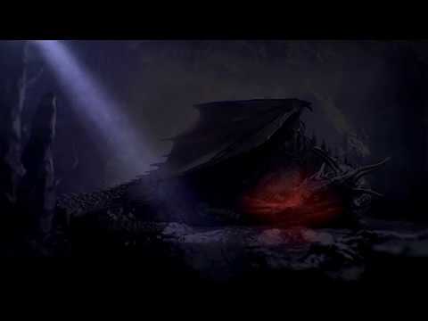 Slumbering Dragon | Stereophonic Sound | Sleep Aid | Fantasy Ambience | ASMR | Hidden Cave | 8 Hours