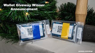 Trayvax Summit Wallet GAW WINNERS Announced! | AKOGR