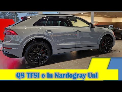 Exclusive UNI Nardo Grau Audi Q8 TFSI e 60 quattro S-line 490 PS | Exterior & interior