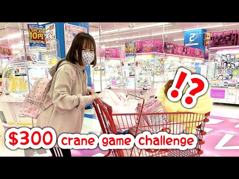 JAPAN $300 CRANE GAME CHALLENGE