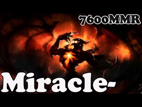 Dota 2 - Miracle- 7600 MMR Plays Shadow Fiend vol 7# - Ranked Match Gameplay