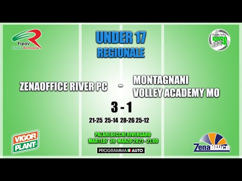 ZENAOFFICE RIVER - MONTAGNANI VOLLEY ACADEMY MO
