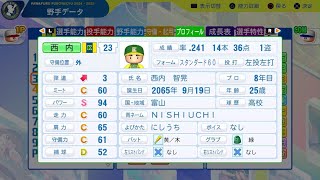 パワフルプロ野球2024-2025