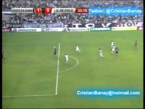 Vasco da Gama 1 Universidad de Chile 1 Copa Sudamericana 2011 Los goles