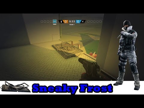 Sneaky Frost Traps On Presidential Plane - Rainbow Six Siege