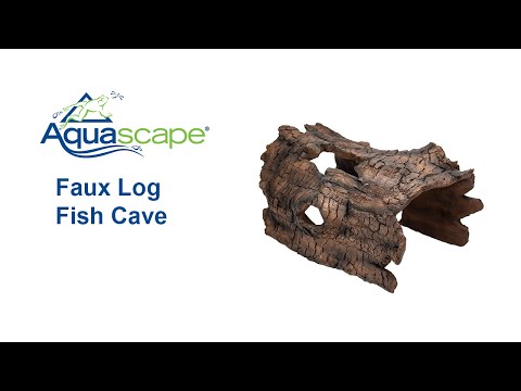 Faux Log Fish Cave