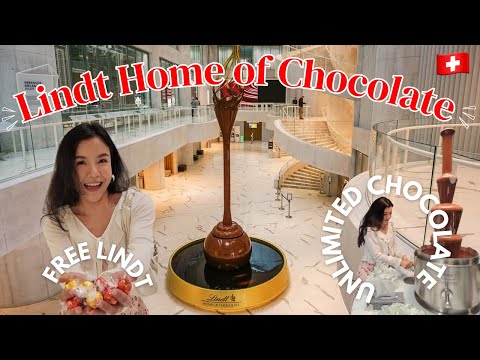 LINDT HOME OF CHOCOLATE ZURICH : Largest chocolate museum in Switzerland!