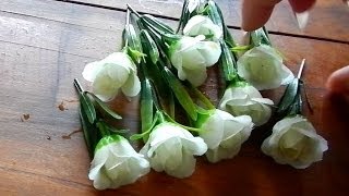 How easily clean the dust from silk flowers