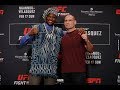 UFC Phoenix: Francis Ngannou vs. Cain Velasquez Media Day Staredown - MMA Fighting