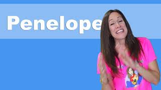 Name Game Song Penelope | Learn to Spell the Name Penelope | Patty