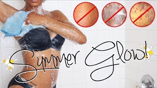 MY SHOWER ROUTINE | Get Rid Of Strawberry Skin, Razor Bumps & Ingrown Hair for Smooth Skin!