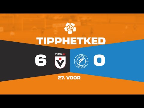 Viimsi JK - Tartu JK Tammeka U21 I 6:0 I Esiliiga 25. voor I 2025