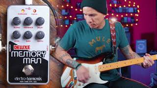 Video thumbnail for EHX Nano Deluxe Memory Man analog delay by R.J. Ronquillo