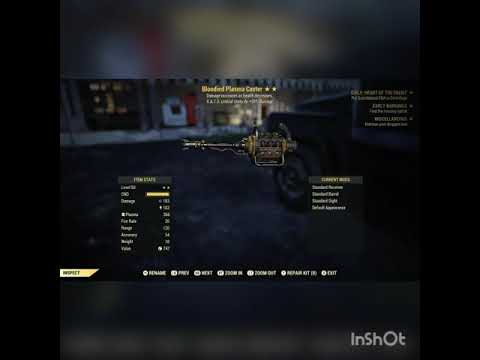 Fallout 76 Bloodied Plasma Caster Testing
