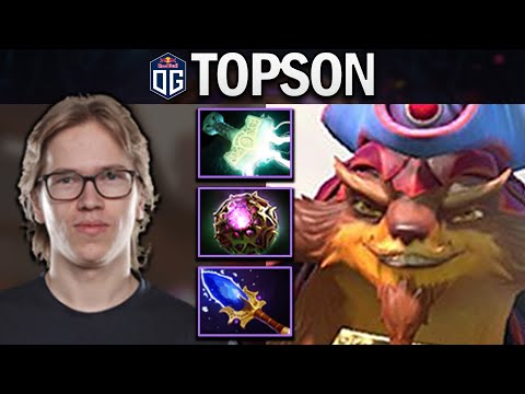 OG.TOPSON PANGOLIER WITH 1000 XPM - DOTA 2 7.28 GAMEPLAY