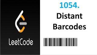 YouTube video 'Leetcode 1054 |  Distant Barcodes'