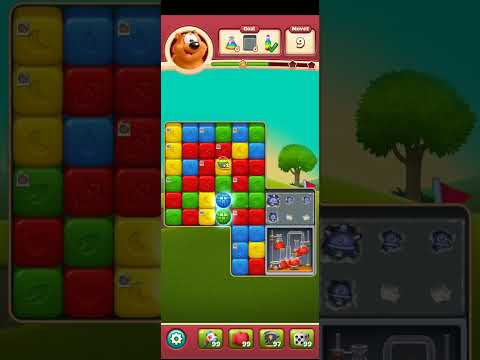 Toon Blast Level 2124 No Boosters Series